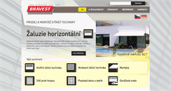 Desktop Screenshot of bravest.cz